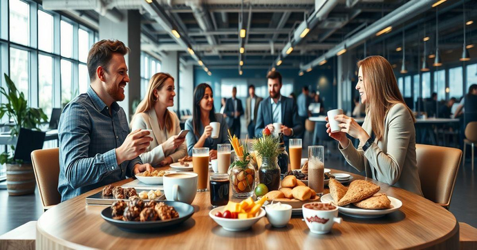 Café da Tarde para Empresa: Dicas para Encantar Sua Equipe
